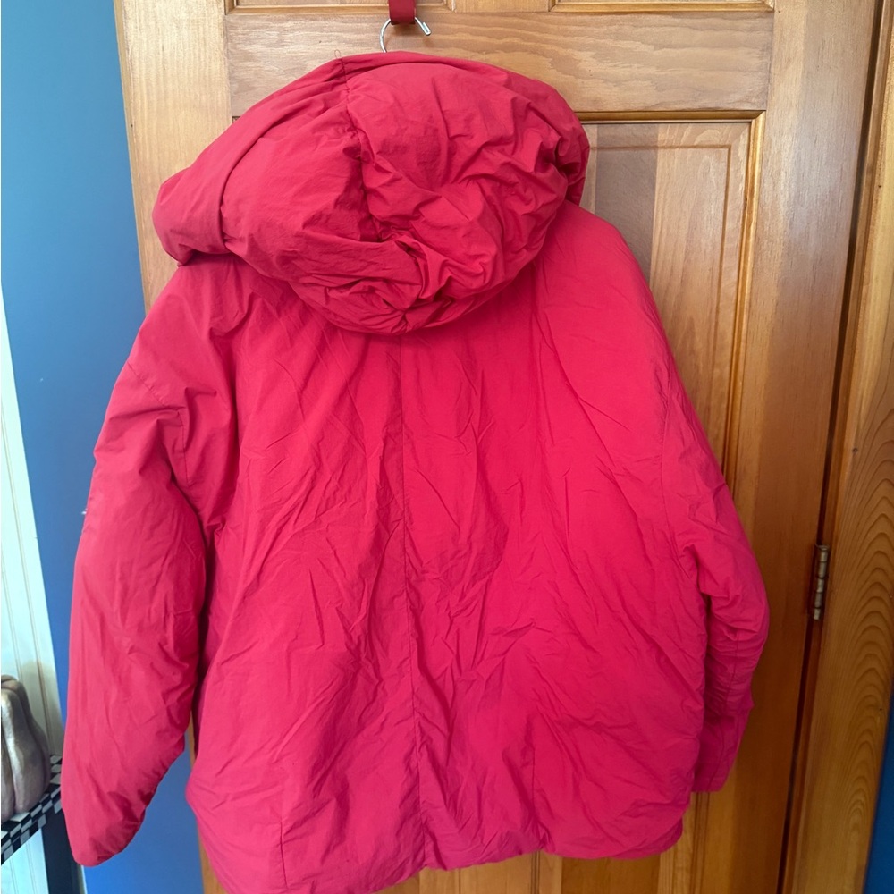 Free People Bold Red Puffer Jacket - Picture 4 of 7